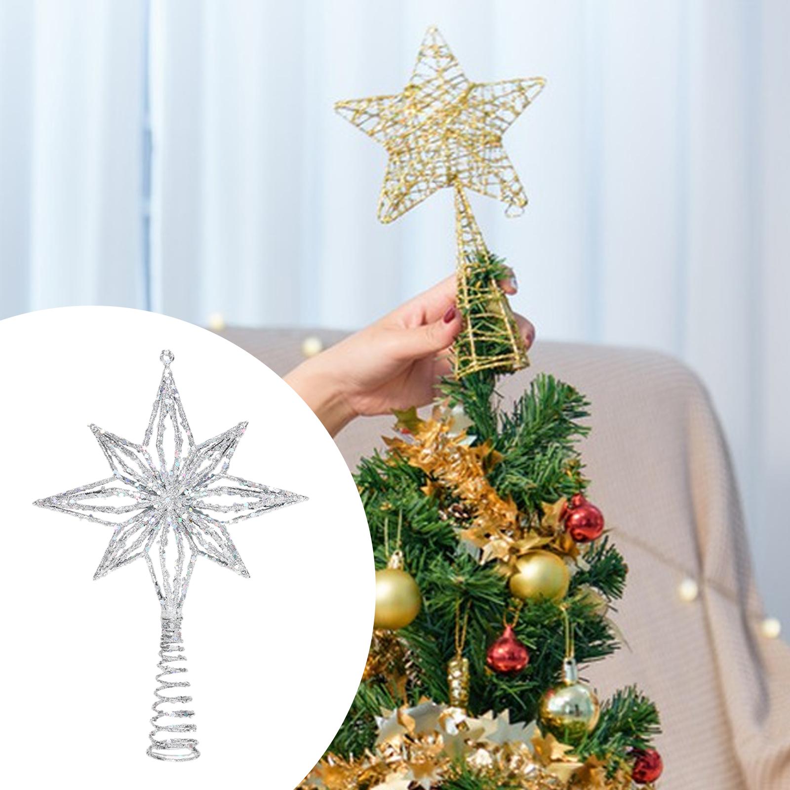 Star Tree Topper - Sterboomtopper Decoratief cadeau Hol ontwerp Creatief